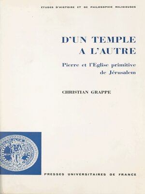 cover image of D'un Temple à l'autre
